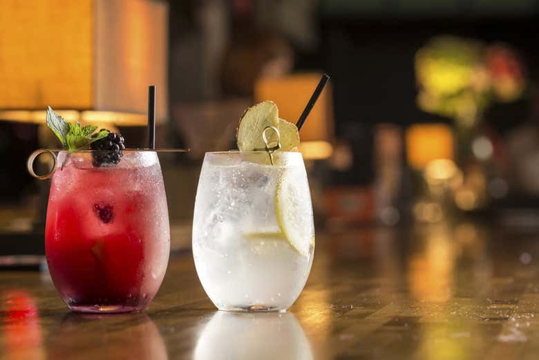 Probando las bebidas polacas