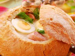 Comida típica de Cracovia, la sopa
