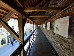 Muralla de Cracovia, interior