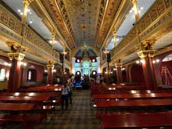 Sinagoga Tempel, interior